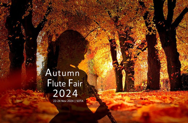 Autumn Flute Fair 2024 poster