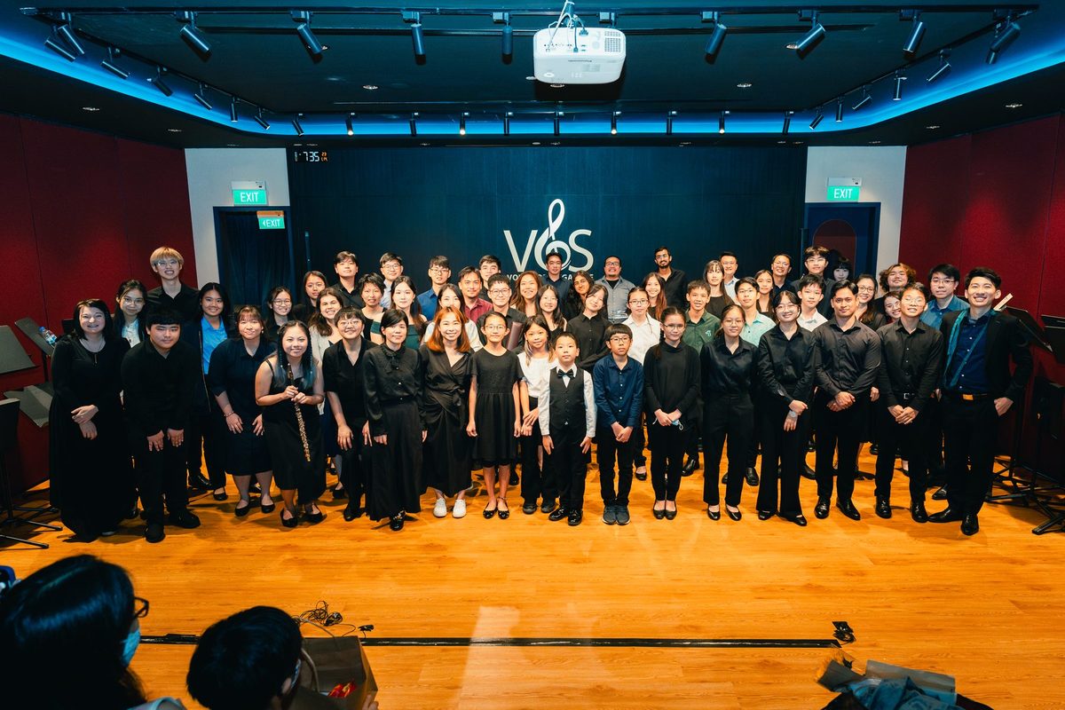King's Flute Choir ensemble performance on stage